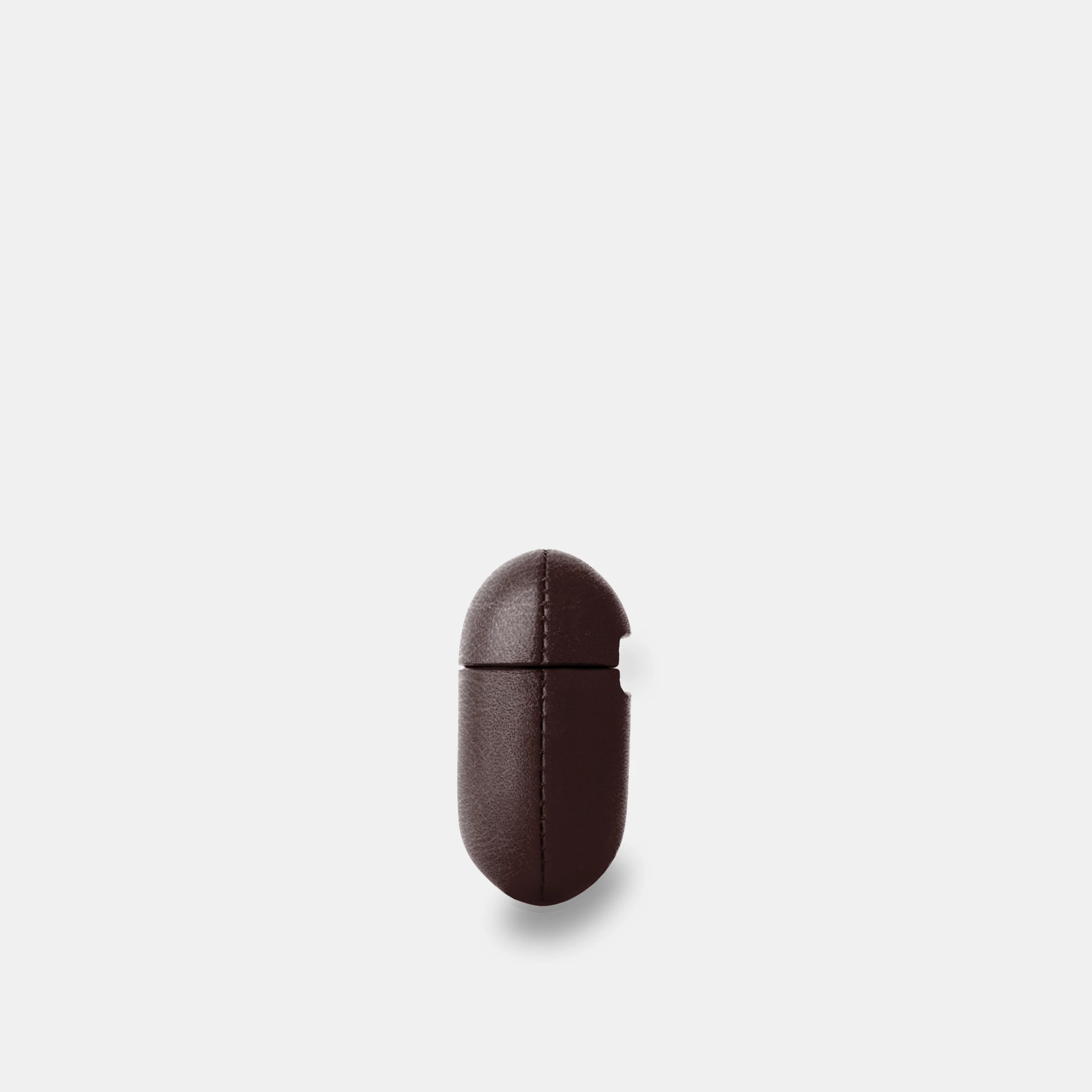 Leather AirPods (3rd Generation) Case - Dark Brown - Image 5