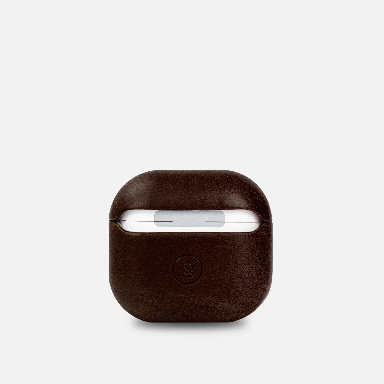 Leather AirPods (4th Generation) Case - Dark Brown - Image 3