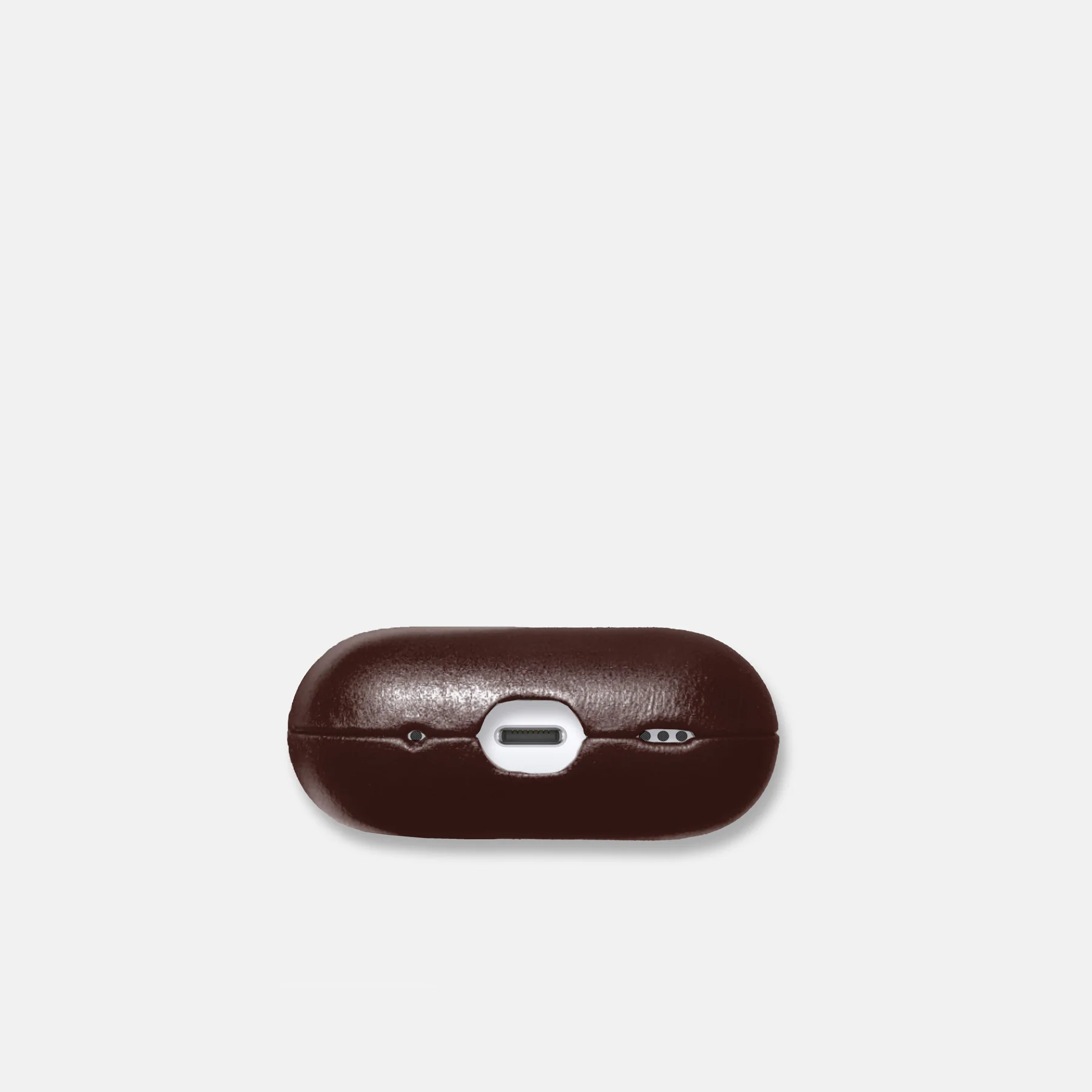 Leather AirPods Pro (2nd Generation) Case - Dark Brown - Image 6