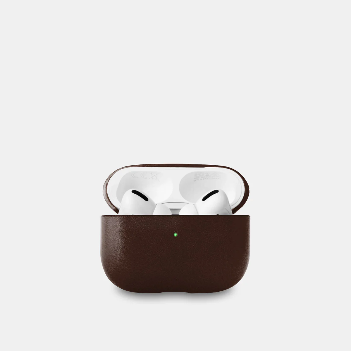 Leather AirPods Pro (3rd Generation) Case - Dark Brown - Image 2