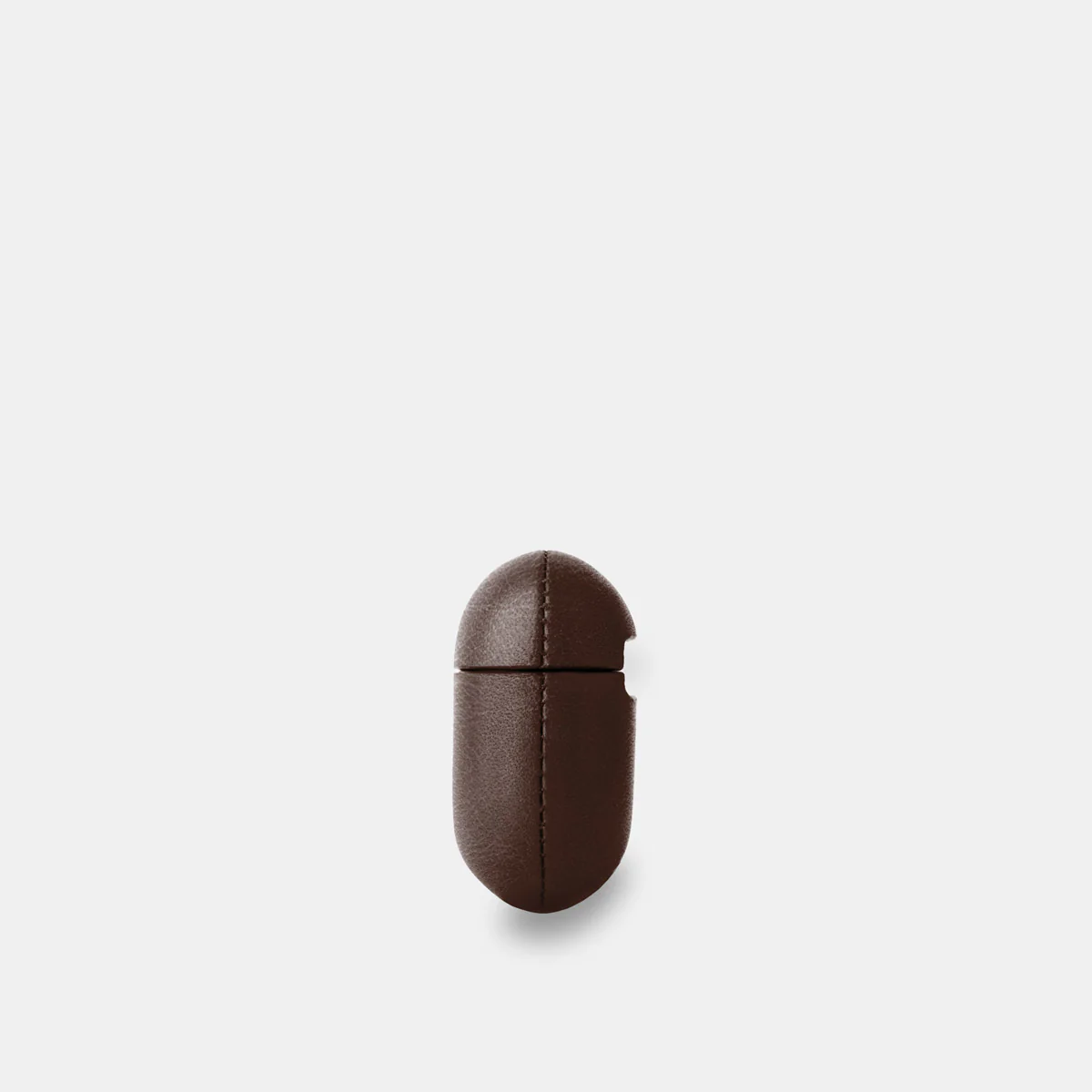Leather AirPods Pro (3rd Generation) Case - Dark Brown - Image 5