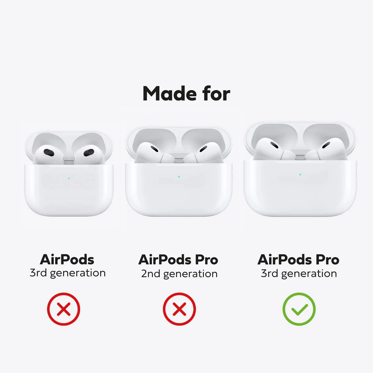 Nappa Leather AirPods Pro (3rd Generation) Case - Turquoise Blue - Image 5