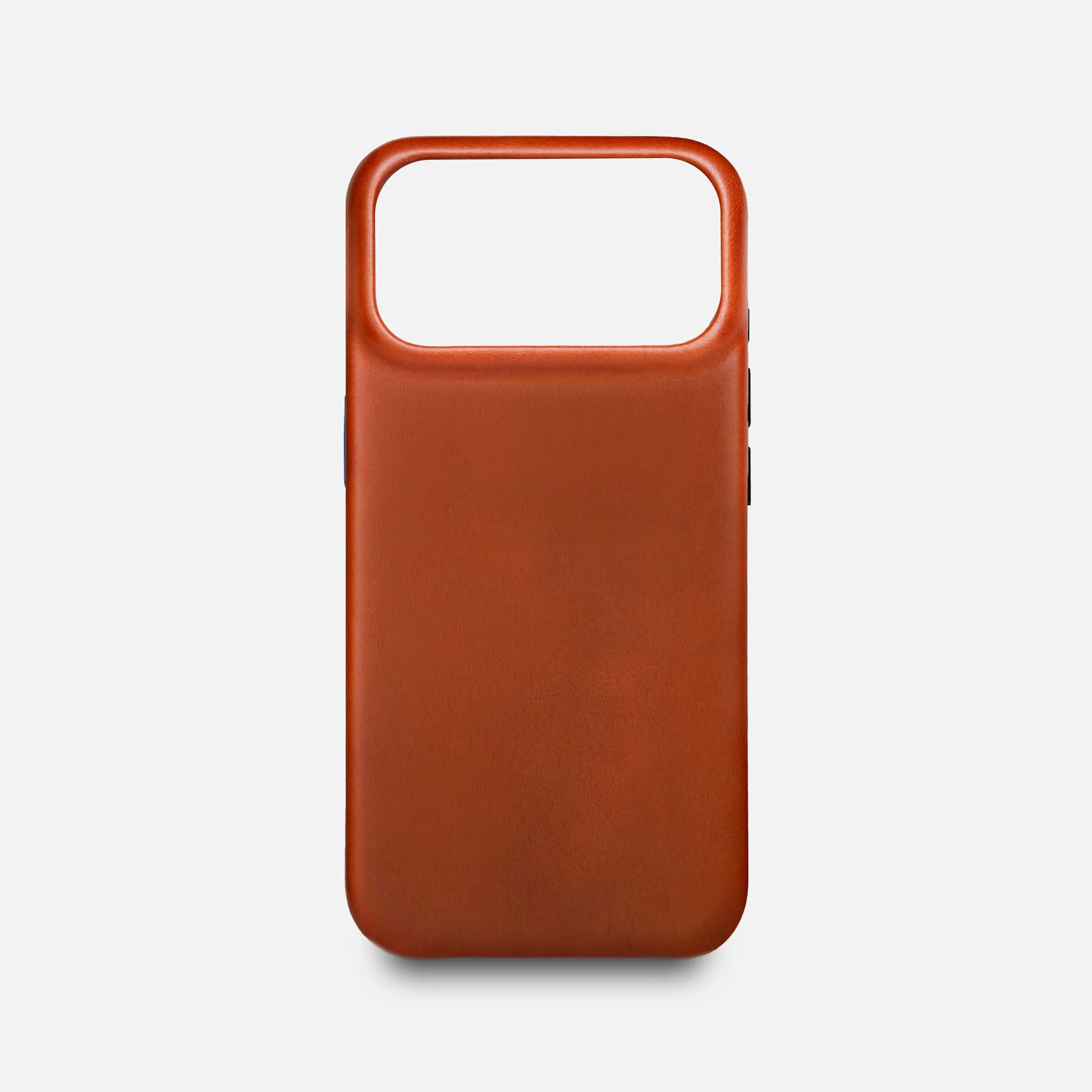Leather iPhone 17 Pro Max Shell Case, MagSafe - Saddle Brown - Image 2