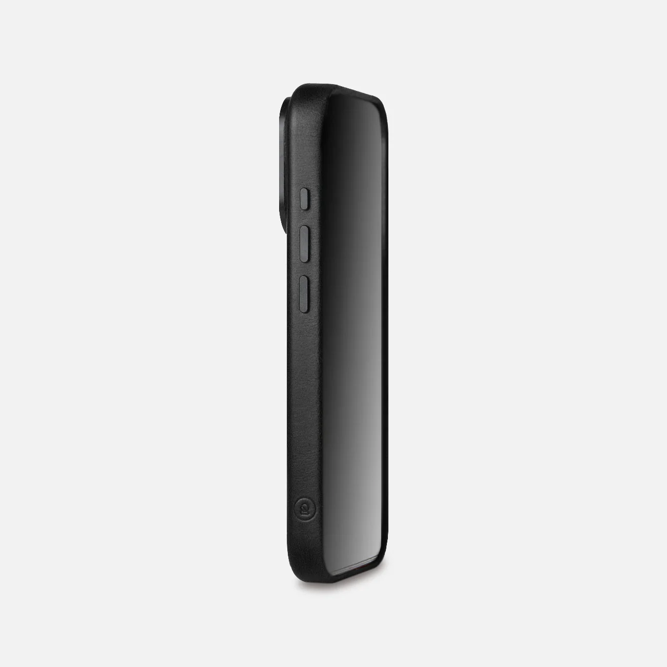 Leather iPhone 17 Pro Shell Case Metal, MagSafe - Black - Image 4
