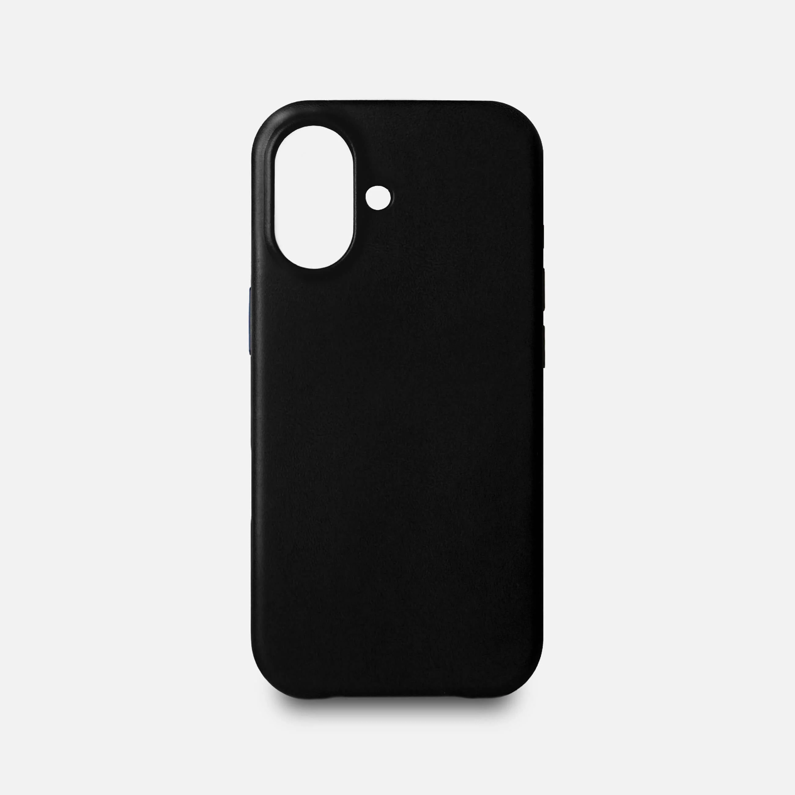 Leather iPhone 17 Shell Case, MagSafe - Black - Image 2