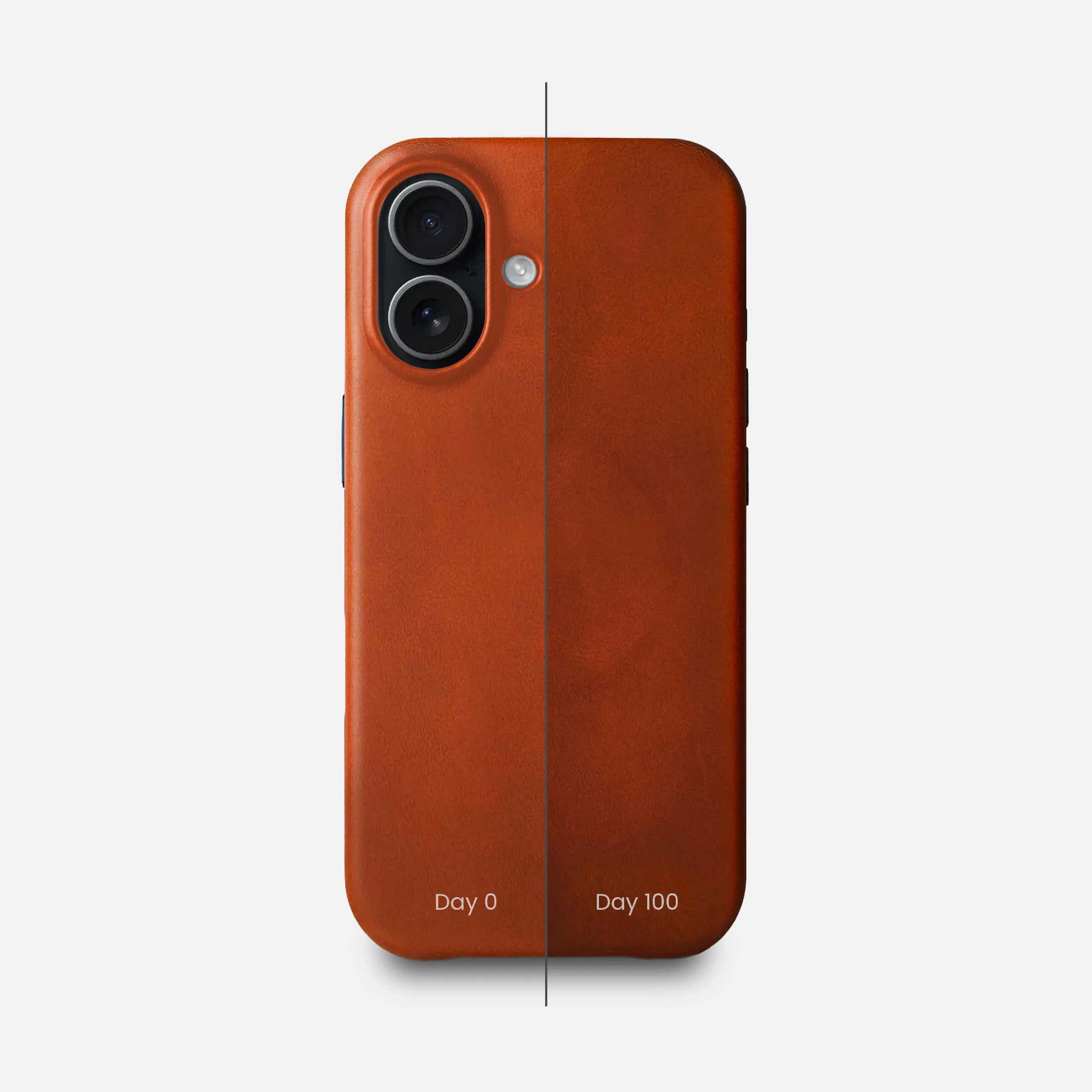 Leather iPhone 17 Shell Case, MagSafe - Saddle Brown - Image 7