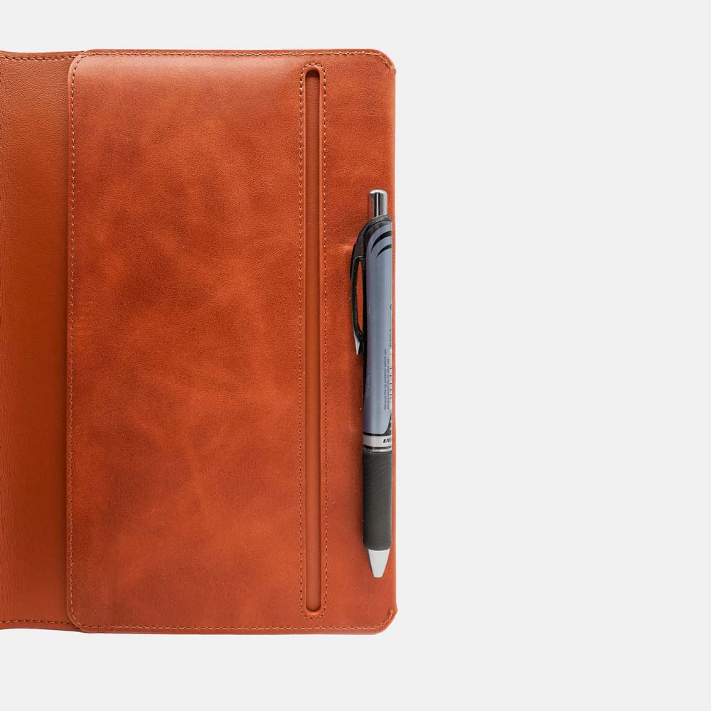 Moleskine Notebook Cover - Saddle Brown - Image 5