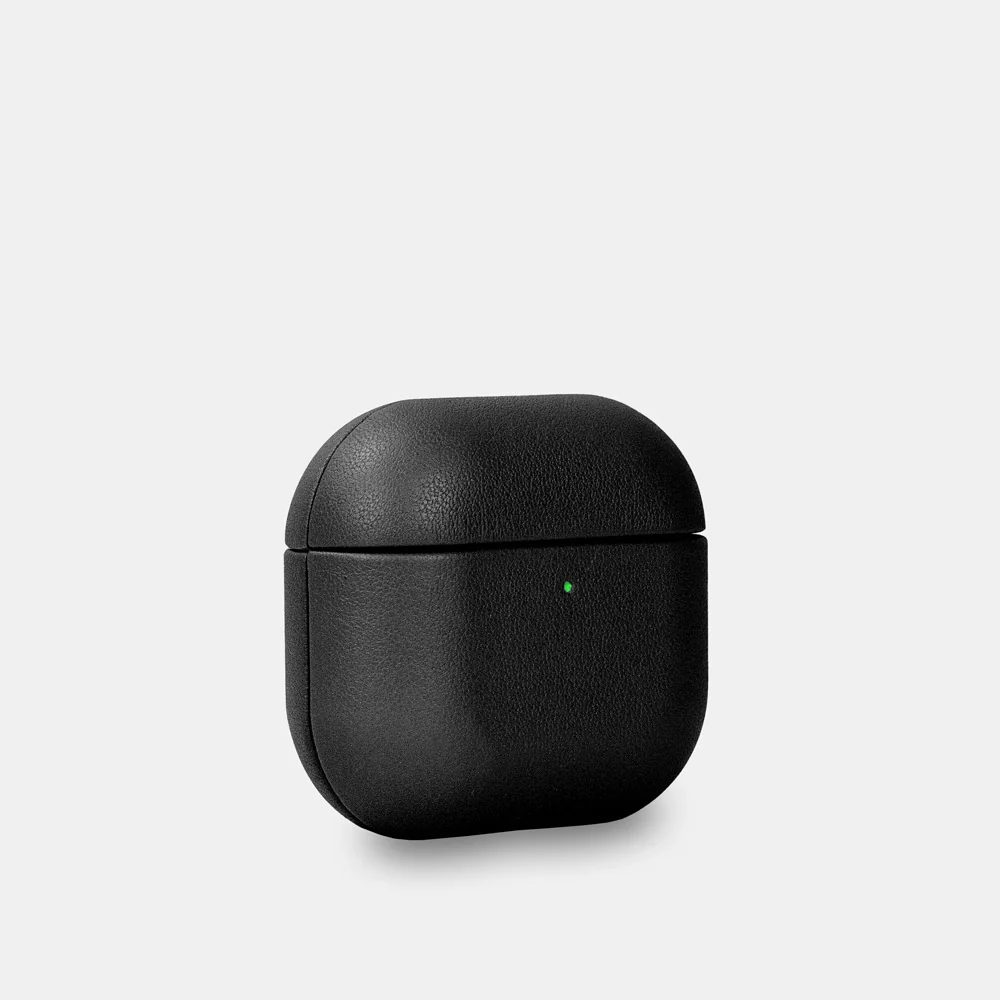 Nappa Leather AirPods (4th Generation) Case - Black - Image 3