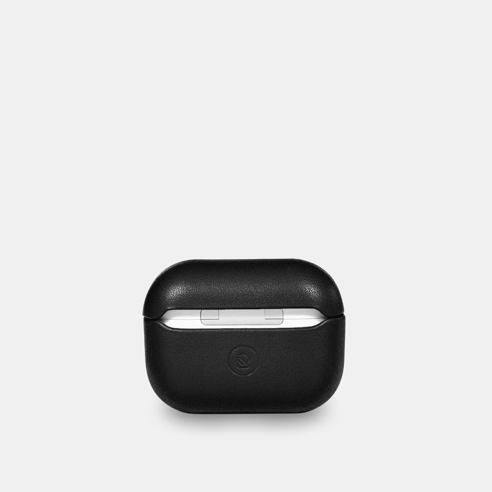 Nappa Leather AirPods Pro (2nd Generation) Case - Black - Image 3