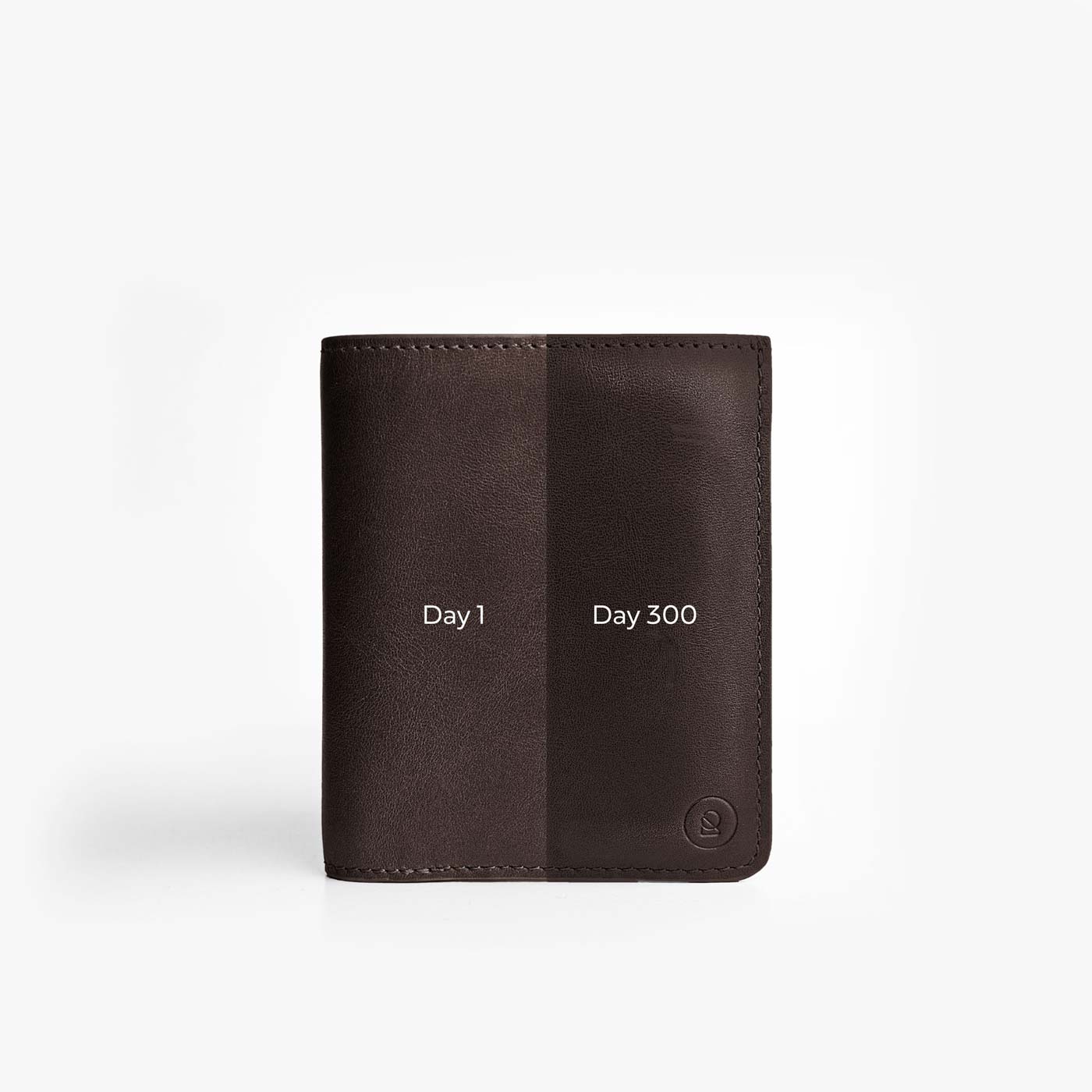 Super Slim Bi-fold wallet - Dark Brown - Image 3