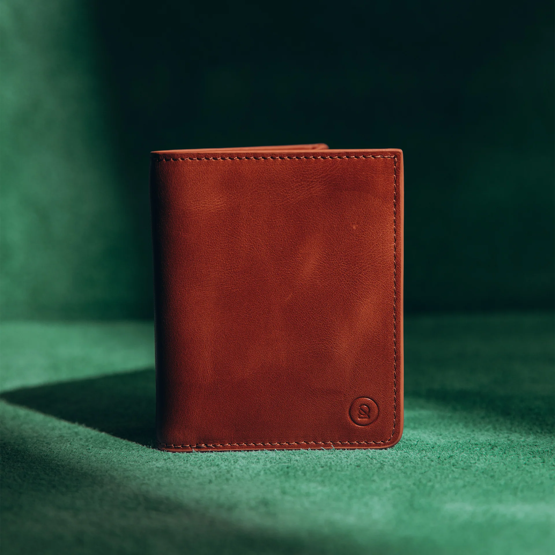Super Slim Bi-Fold Wallet - Saddle Brown - Image 11